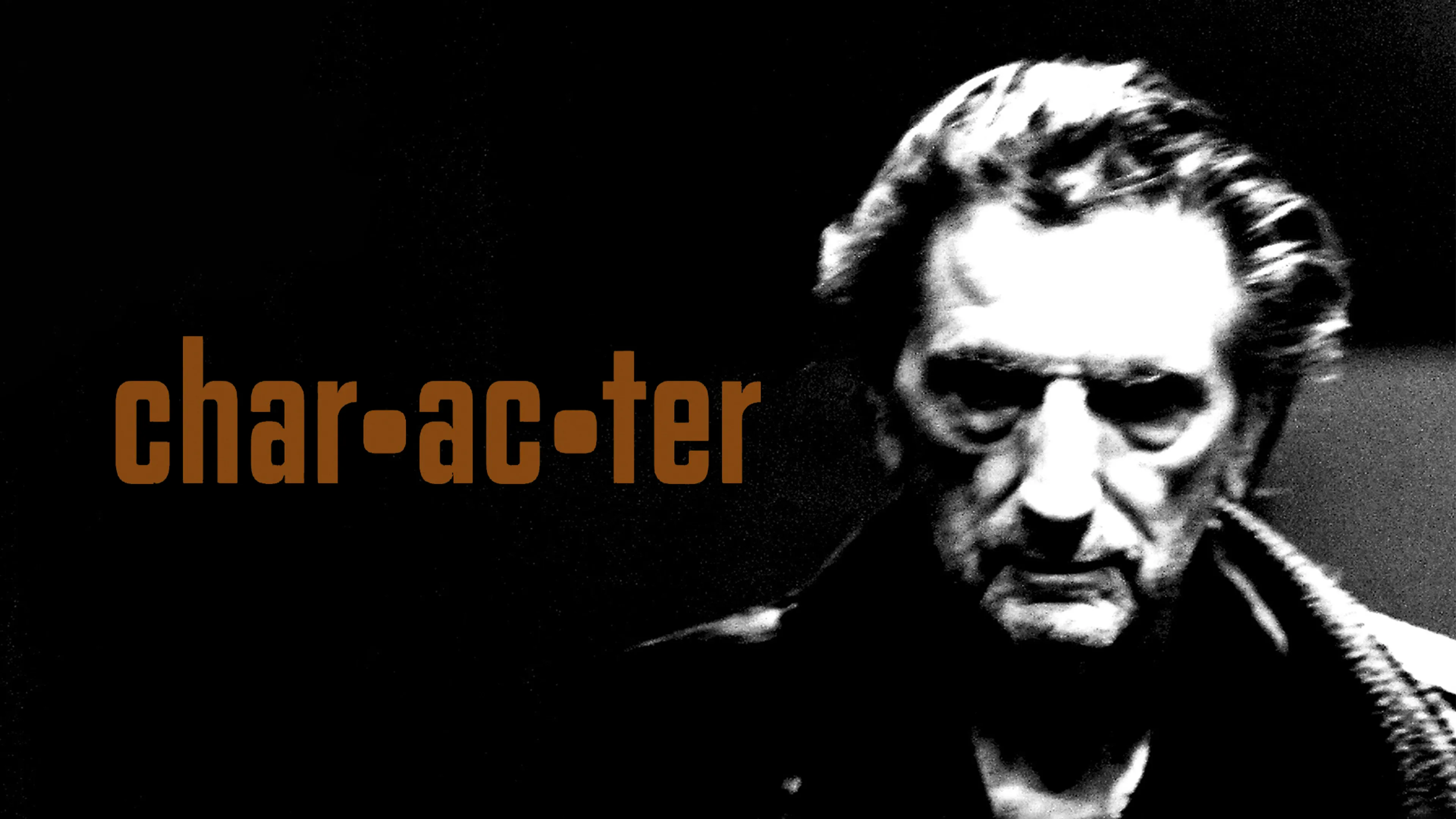 Char-act-er poster